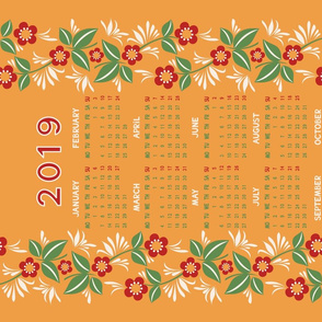 Floral calendar 2019