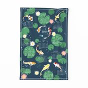 Koi pond calendar 2021