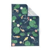 Koi pond calendar 2021