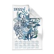 2022 indigo garden friends calendar