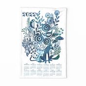 2022 indigo garden friends calendar