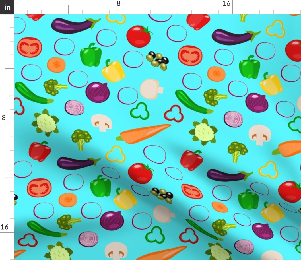 Vegetables pattern