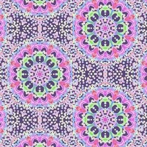 Starring Circles of Sweethearts on Speckled Wild Lavender