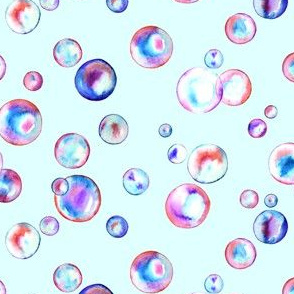 Watercolour bubbles (sm size)