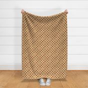 Native American Cherokee Blanket Tan Brown