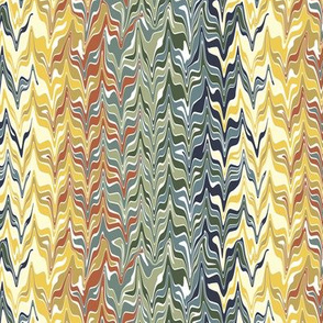 Marbleized Bayeux Palette Stripes 2