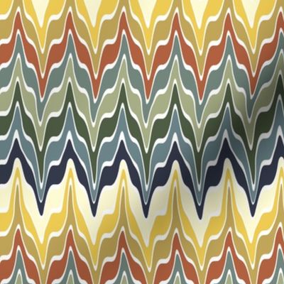 Marbleized Bayeux Palette Stripes 3