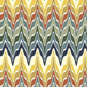 Marbleized Bayeux Palette Stripes 3