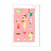 Cocktail Tea Towel