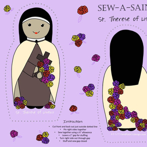 Sew a Saint: St. Therese of Lisieux
