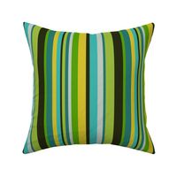 Groovy Stripe Green