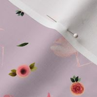 Flamingos and Florals // Maverick Lavender
