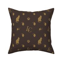 Louis Cat Fluff Luxury Cat Pattern