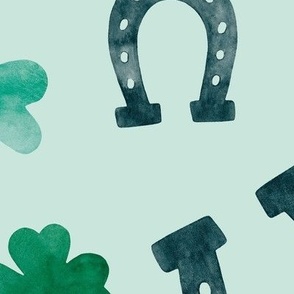 Lucky Horse Shoes St Patricks Day