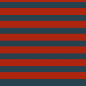 Red & Blue Horizontal Stripes