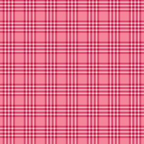 Pink and Red Valentine's Plaid