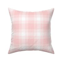 Blush Pink Plaid Pattern