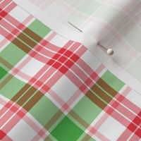 Red, Green, and Pink Christmas Plaid