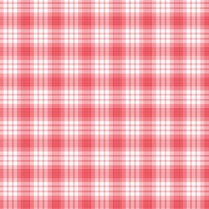 Pink and Red Christmas Plaid