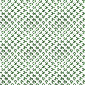 Green and White Christmas Candy Pattern