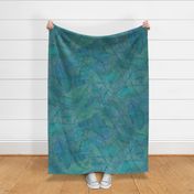 Beaded Melia Iridescent Teal 150L