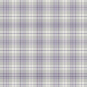 Grey and Purple Plaid