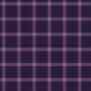 Dark Purple Plaid Pattern