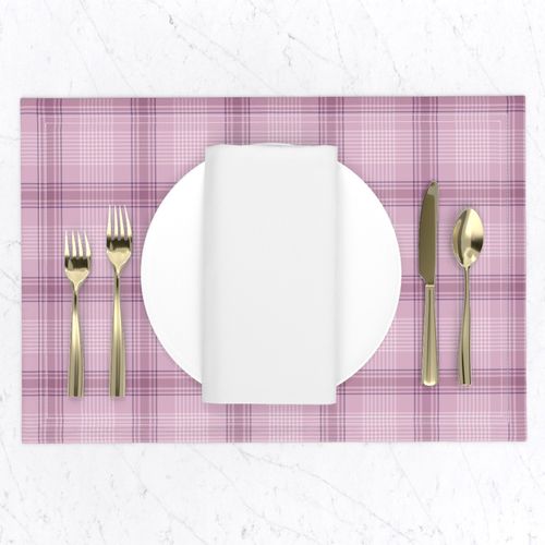 Purple Easter Plaid Pattern