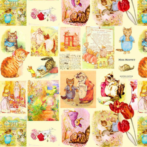 Beatrix Potter Cats and Kittens