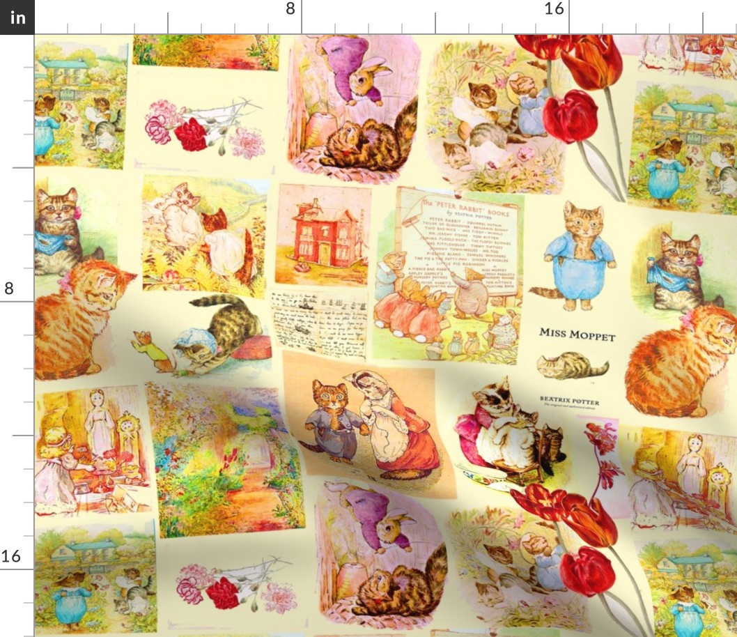 Beatrix Potter Cats and Kittens
