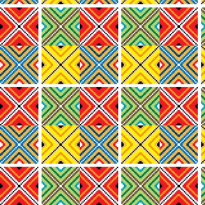 Inca Mosaic Tile Squares