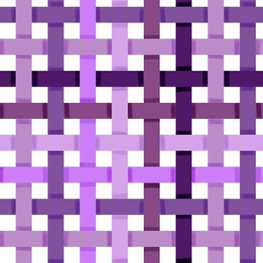 Woven Purple Ribbons