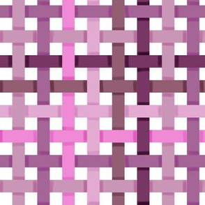 Woven Pinkish Purple Ribbons