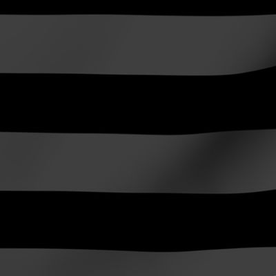 Shadow Grey and Black Horizontal Witch Stripes