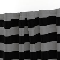 Tombstone Grey and Black Horizontal Witch Stripes