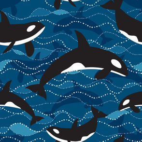 Deep Sea Orcas (Large)