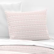 Textured geometric stripe in pink