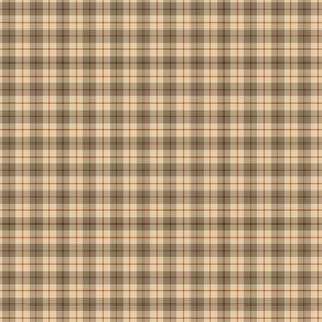 Neutral Plaid - Brown and Beige