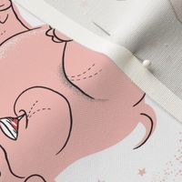 Pink elephants Bartowel FQ