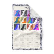 2022 is Cockies, a tea towel calendar by Su_G_©SuSchaefer