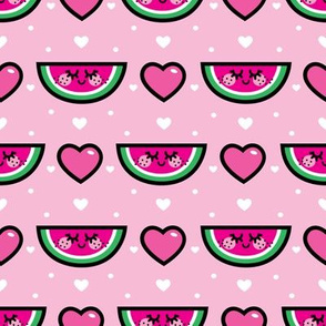 watermelon heart rows