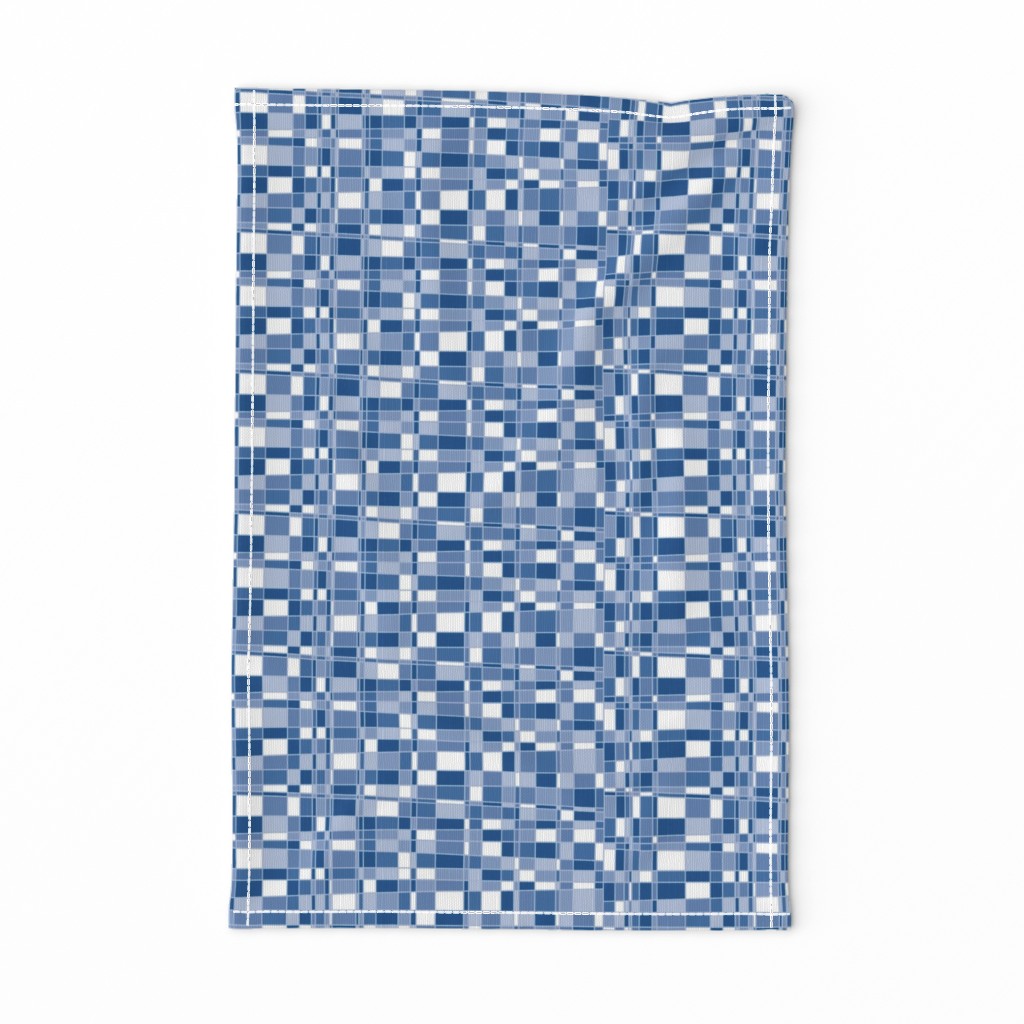 Mod Gingham - Blue - © Autumn Musick 2018