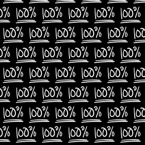 100% inverted :: marker doodles black and white monochrome typography