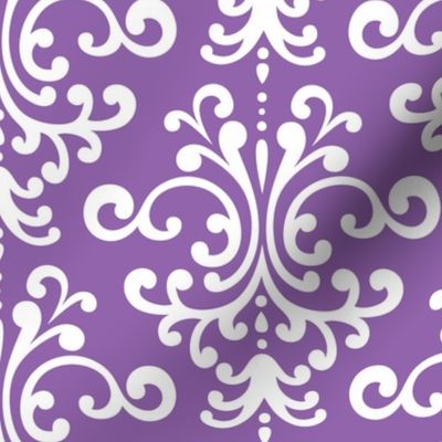 damask lg amethyst purple