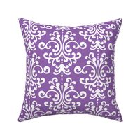 damask lg amethyst purple