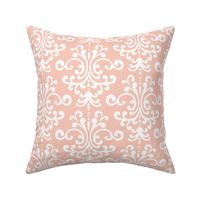 damask lg blush #F9CABA