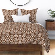 damask lg chocolate brown #744527