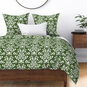 damask xl hunter green