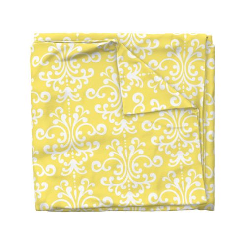 damask xl lemon yellow