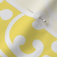 damask xl lemon yellow